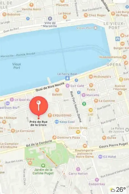 Διαμέρισμα Appart 2 Chambres Climatise Marseille Vieux-Port